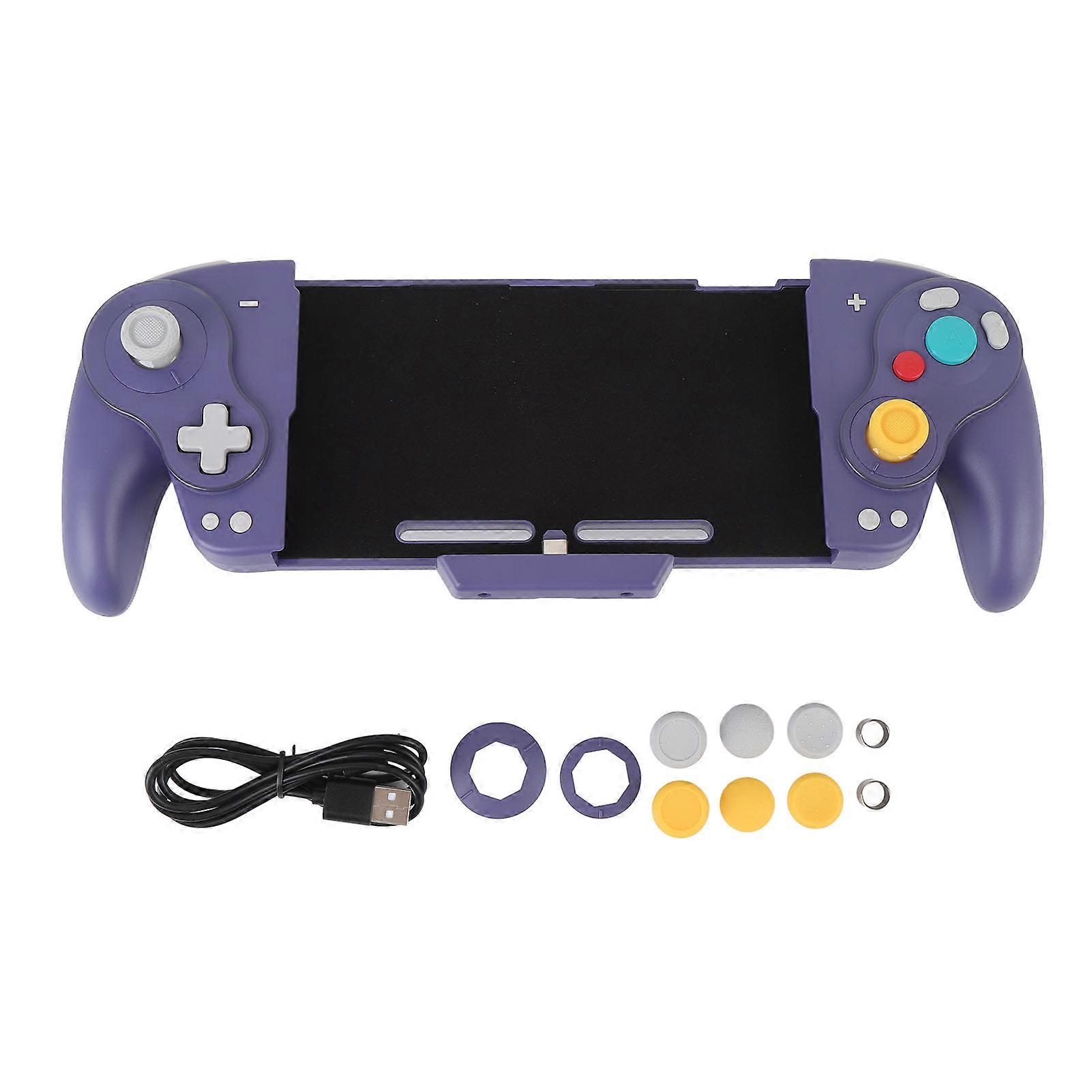 One Piece Mechanical Keys Wireless Joypad Controller with RGB Lights Adjustable Turbo Vibration Programming for Switch