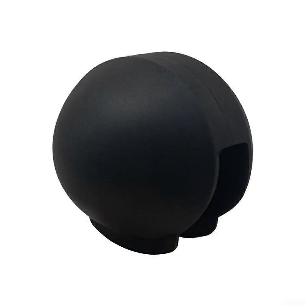 Reinforced silicone cover for Insta360 lens, full protection and easy handling, black