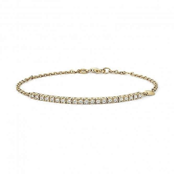 Diamond Jewellery 18ct Gold Diamond Bracelet BDQ033