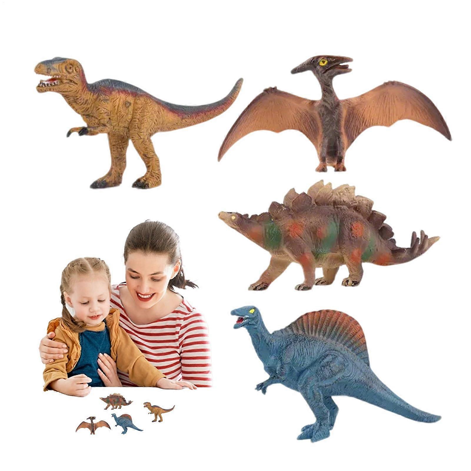 Toy dinosaur figures 4 pack miniature dinosaur assortment