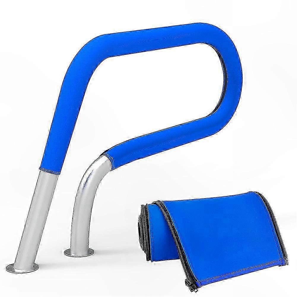 Swimming Pool Handrail Covers, 4ft Slip-Resistant Zippered Grip Protection for Pool Railings