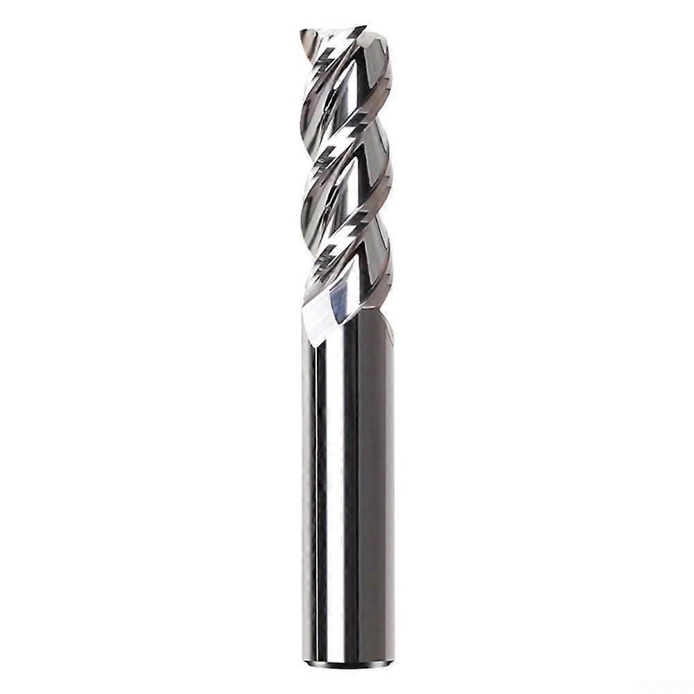 Tungsten Carbide End Mill 6mm x 18mm for Metal Engraving, High Efficiency, Durable Cutting Tool for Various Materials