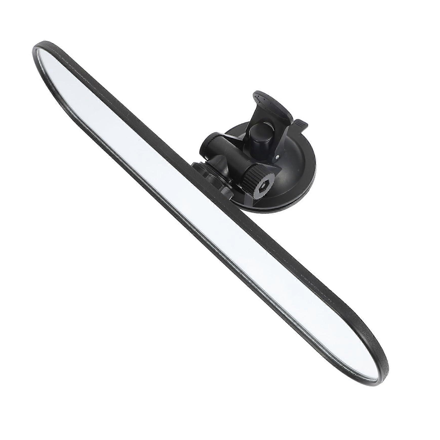 1pc Large Wide Angle Rearview Mirror for Car, Rotatable Interior Mirror, Easy to Install for Sedans, SUVs, RVs