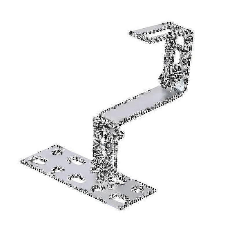 10x A2 Roof Hooks 3-way Adjustable-a2 Stainless Steel 1.4016/pv Photovoltaic/ Solar Kb