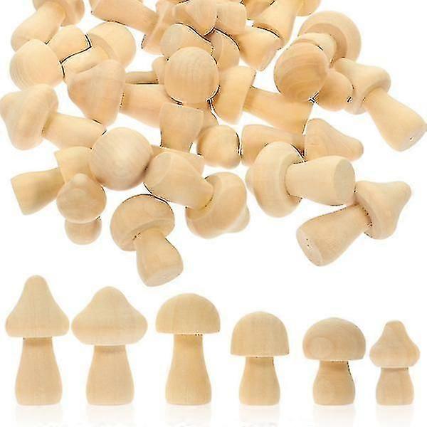 30 stk DIY simulert sopp ornamenter tre sopp dekorer graffiti sopp