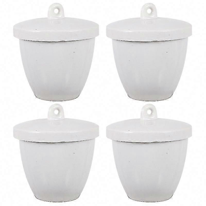 4pcs Crucible Dish for Lab Use