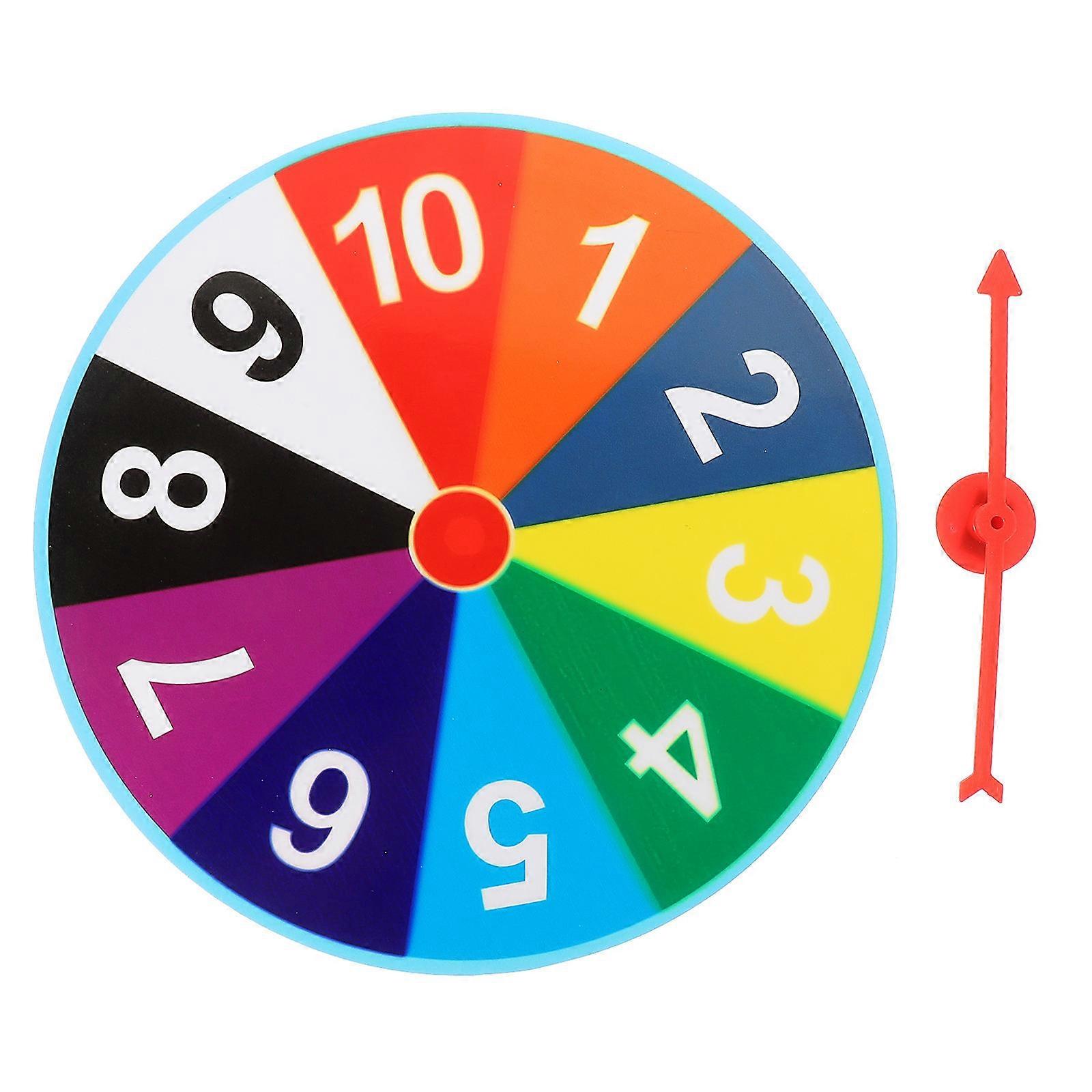 Rotatable Prize Wheel Game Prop Diy For Parties Material Fun Game Props For Raffles Carnivals And Events