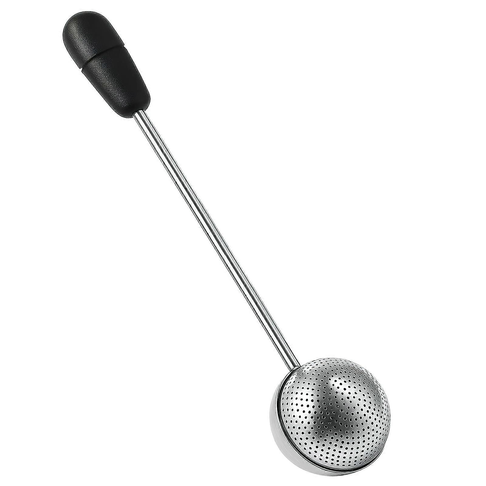 Tea Strainer Ball With Handle, Stainless Steel Loose Leaf Tea Steeper, Reusable Fine Mesh Diffuser For Mulling Spices