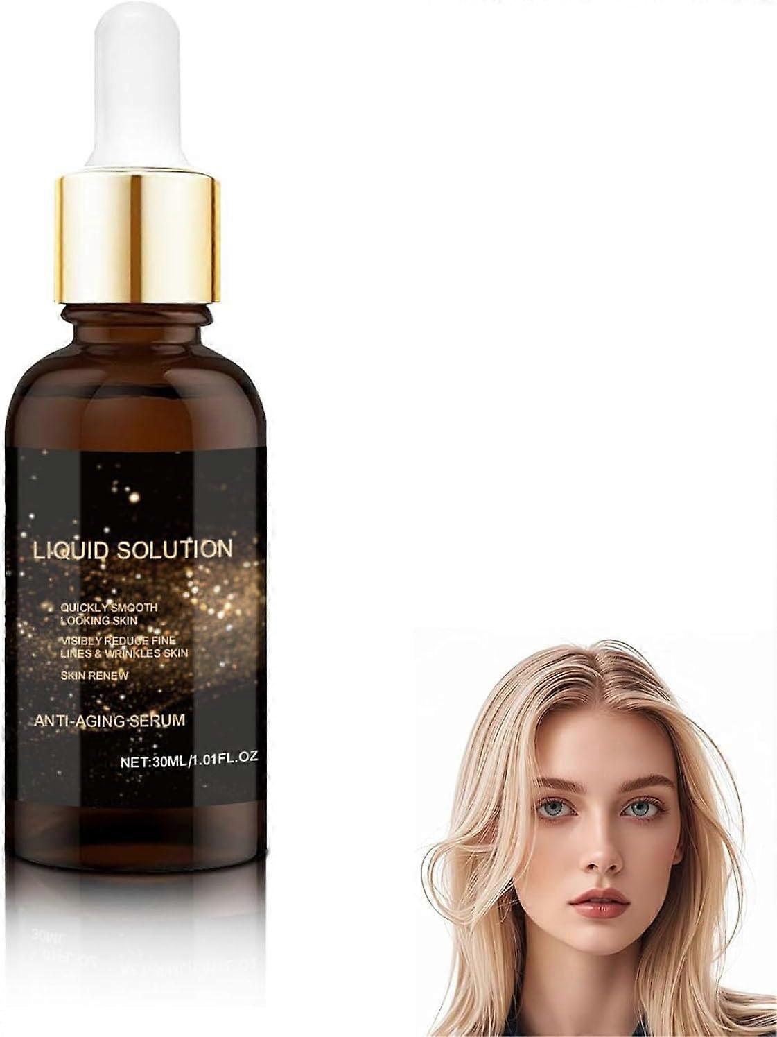 1/2/3 anti-aging face serum to firm skin and smooth wrinkles and fine lines