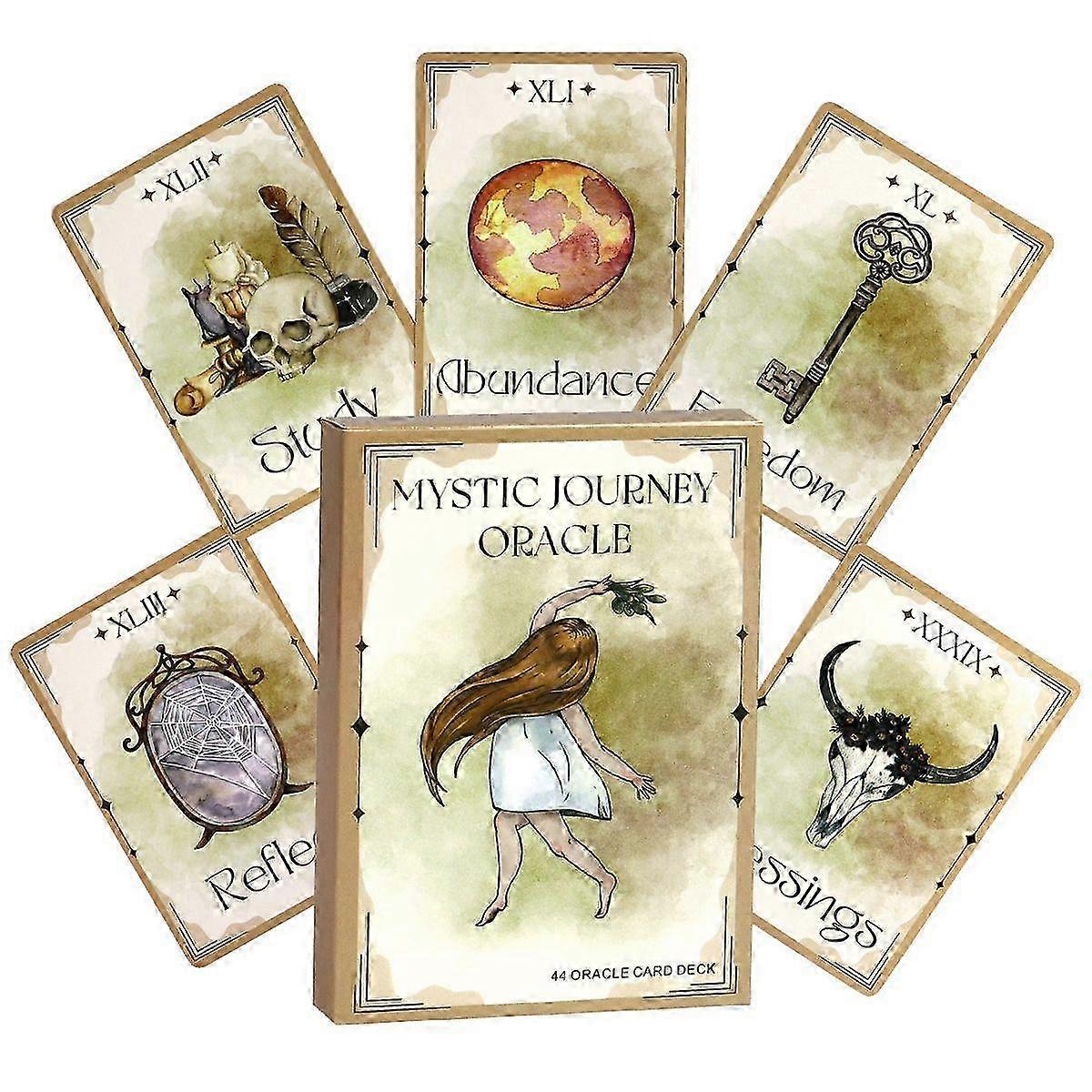 Oracle Cards Deck: Mystic Journey - Intuitive Guidance