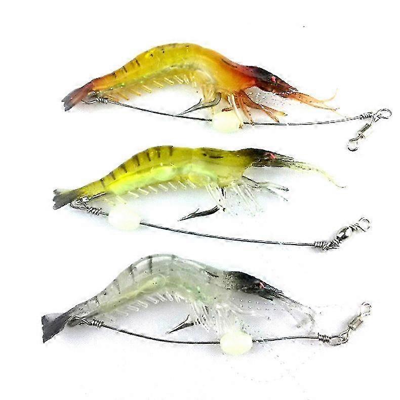 Soft shrimp fishing bait  3PCS