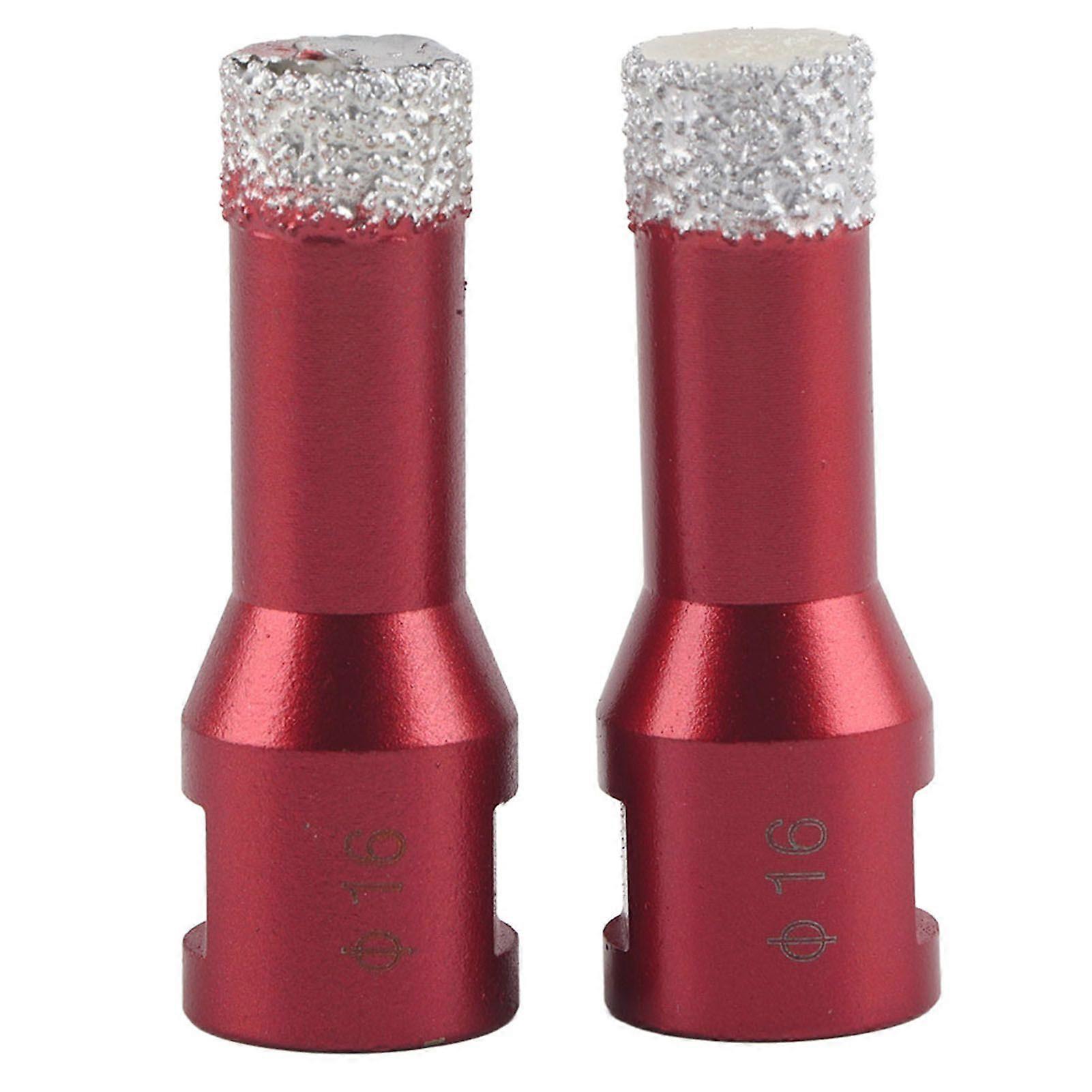 2Pcs Hole Saws Bit Diamond M14 Female Thread Angle Grinder Accessories for Ceramic Tiles16mm