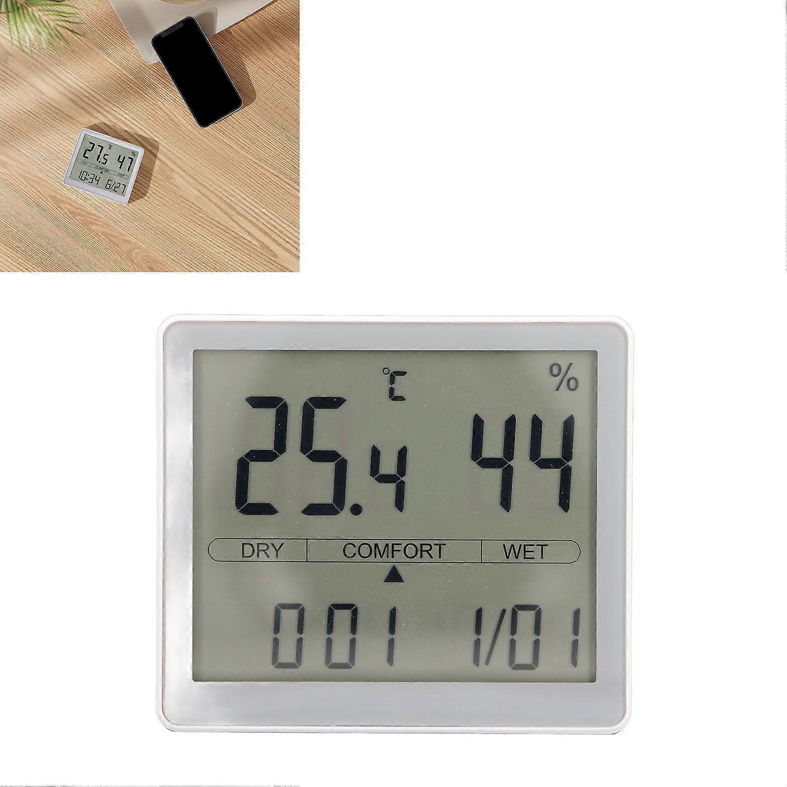 High Accuracy Indoor Temperature Humidity Meter with Large Screen