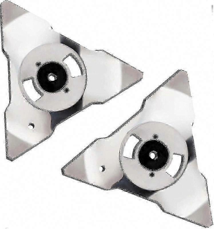 2er-Pack Ersatzmesser aus Edelstahl für Robomow RS, TS, MS, RC, TC, MC Mähroboter Modelle