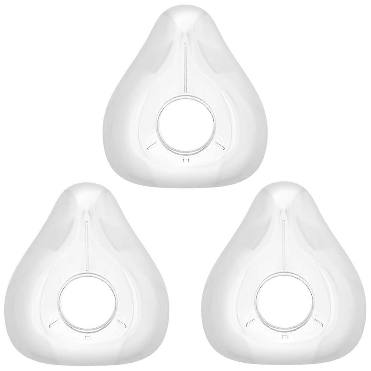 3pcs Replacement Cushion for - Mask Cushions for F20 Frame - Ventilator Mask Accessories for Full Face Masks M