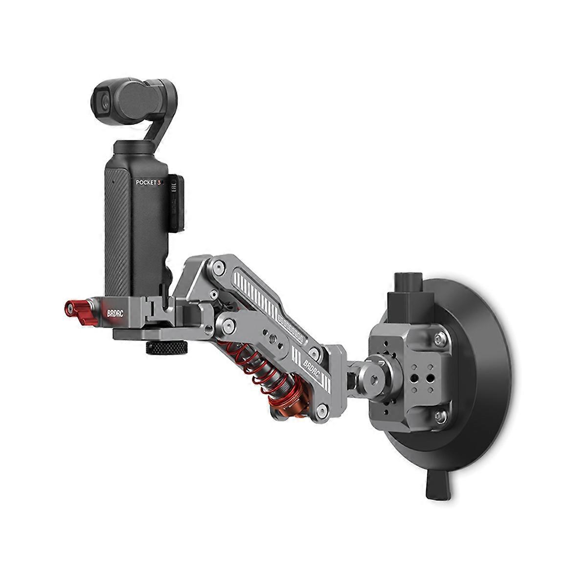 for Pocket 3 Car Mount Bracket Support Arm Z- Damper Arm Camera Car Suction Cup Mount