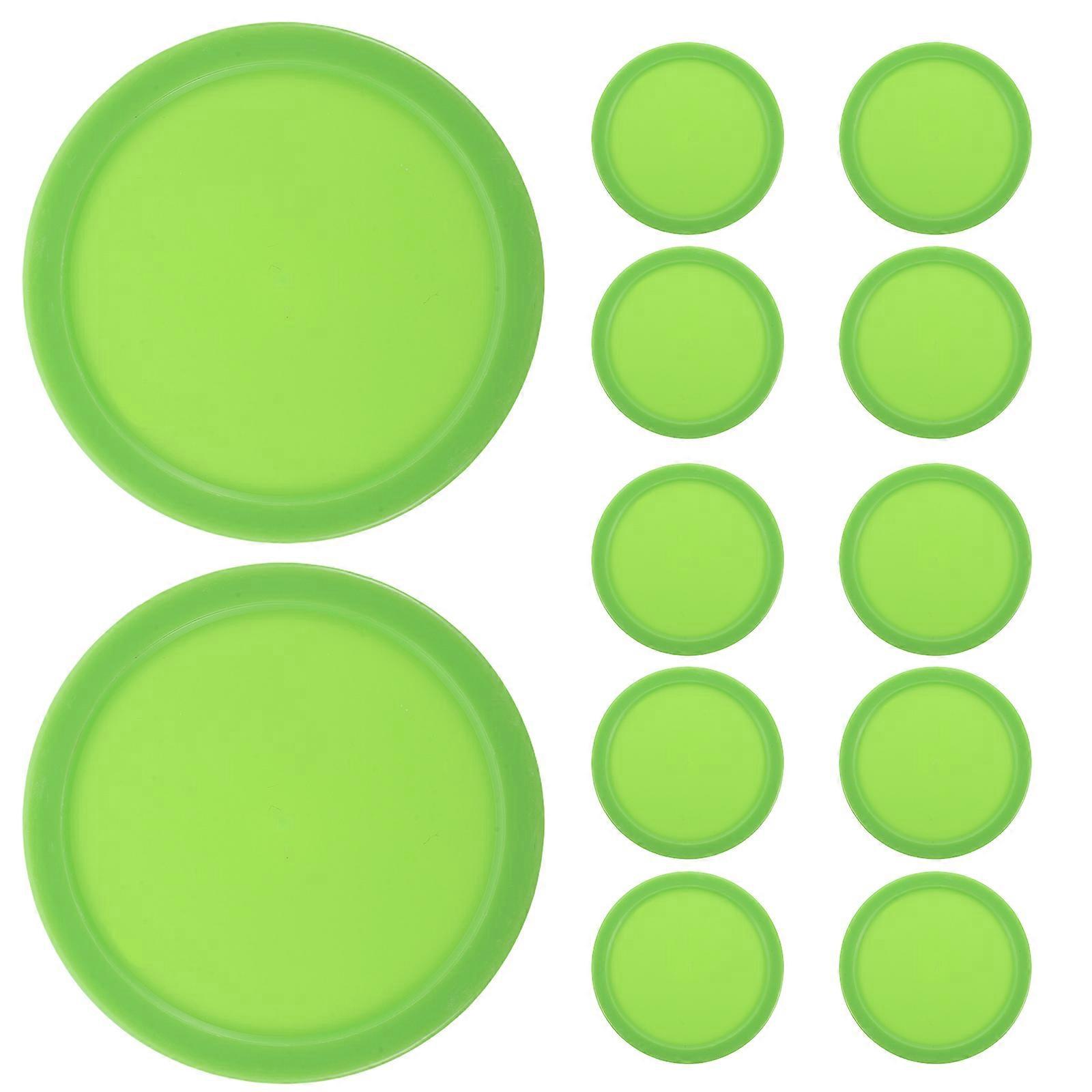 12pcs Durable Plastic Heavy Duty Air Hockey Table Replacement Easy to Install for Game Tables