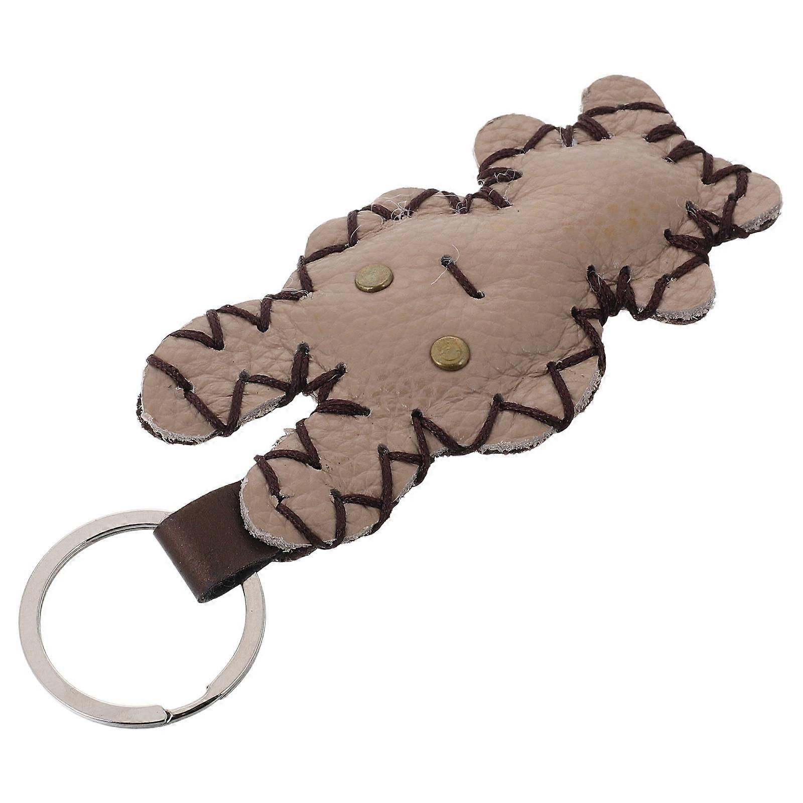 Ethnic Style Vintage Keychain for Decor with PU Handmade