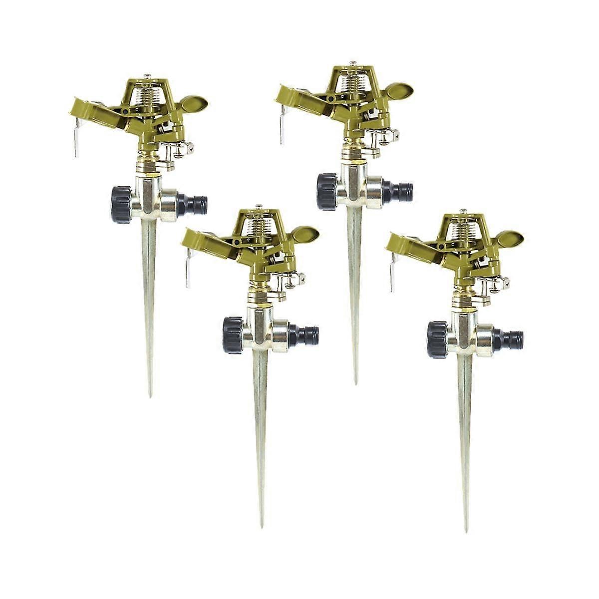 Pulsating Sprinklers with Brass Nozzle Heavy Duty Water Sprinkler Head Sprinklers Base, ForArea Law