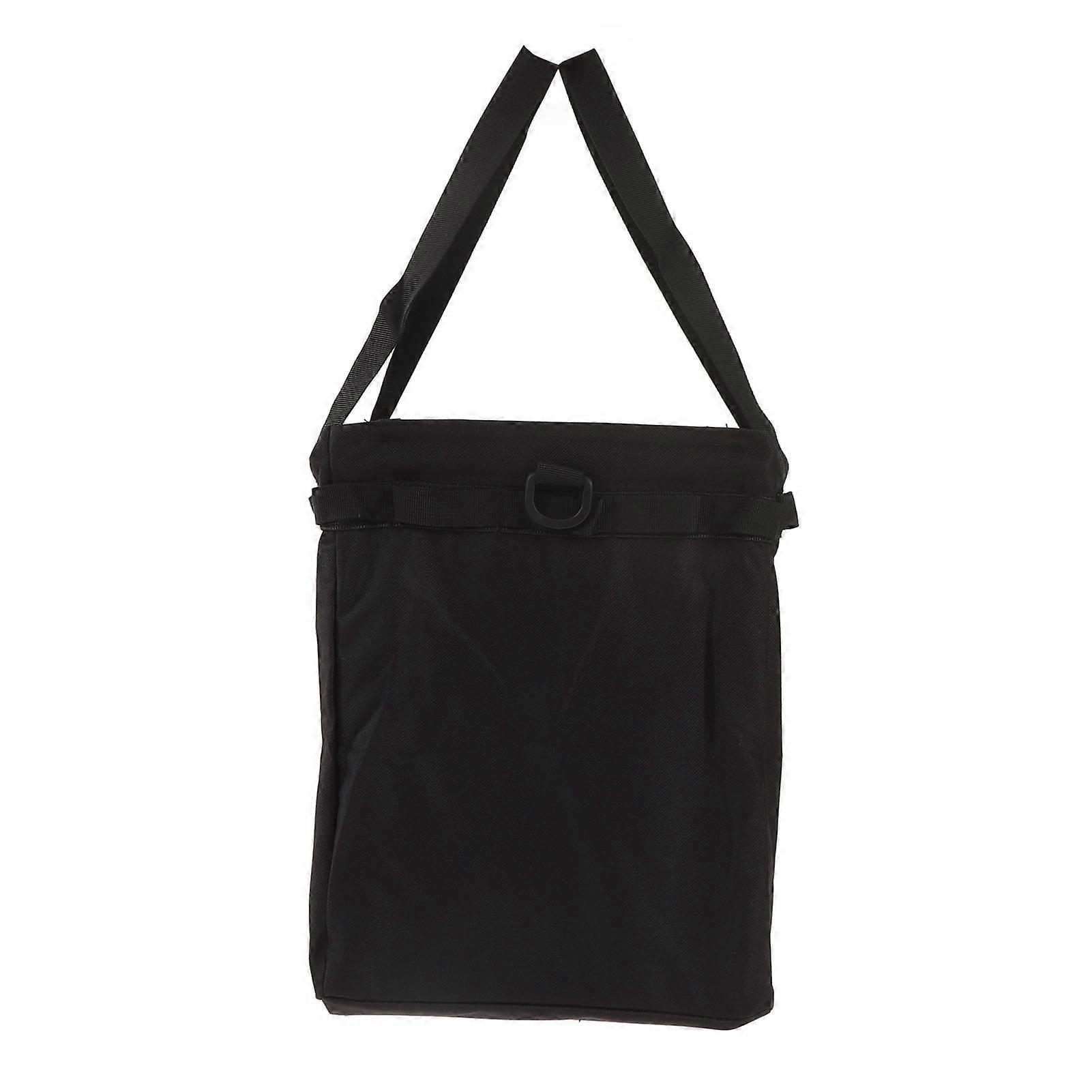 Foldable Outdoor Tool Bag 36x24.5x32cm Black Large Capacity