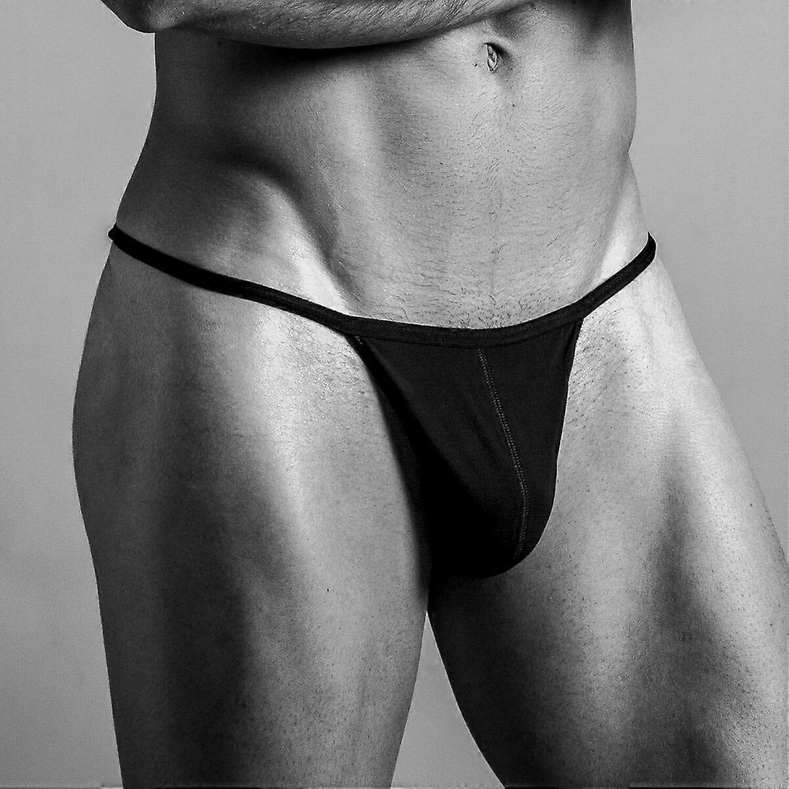 String Minimaliste En Microfibre Ultra Légère Noir  ? Plume