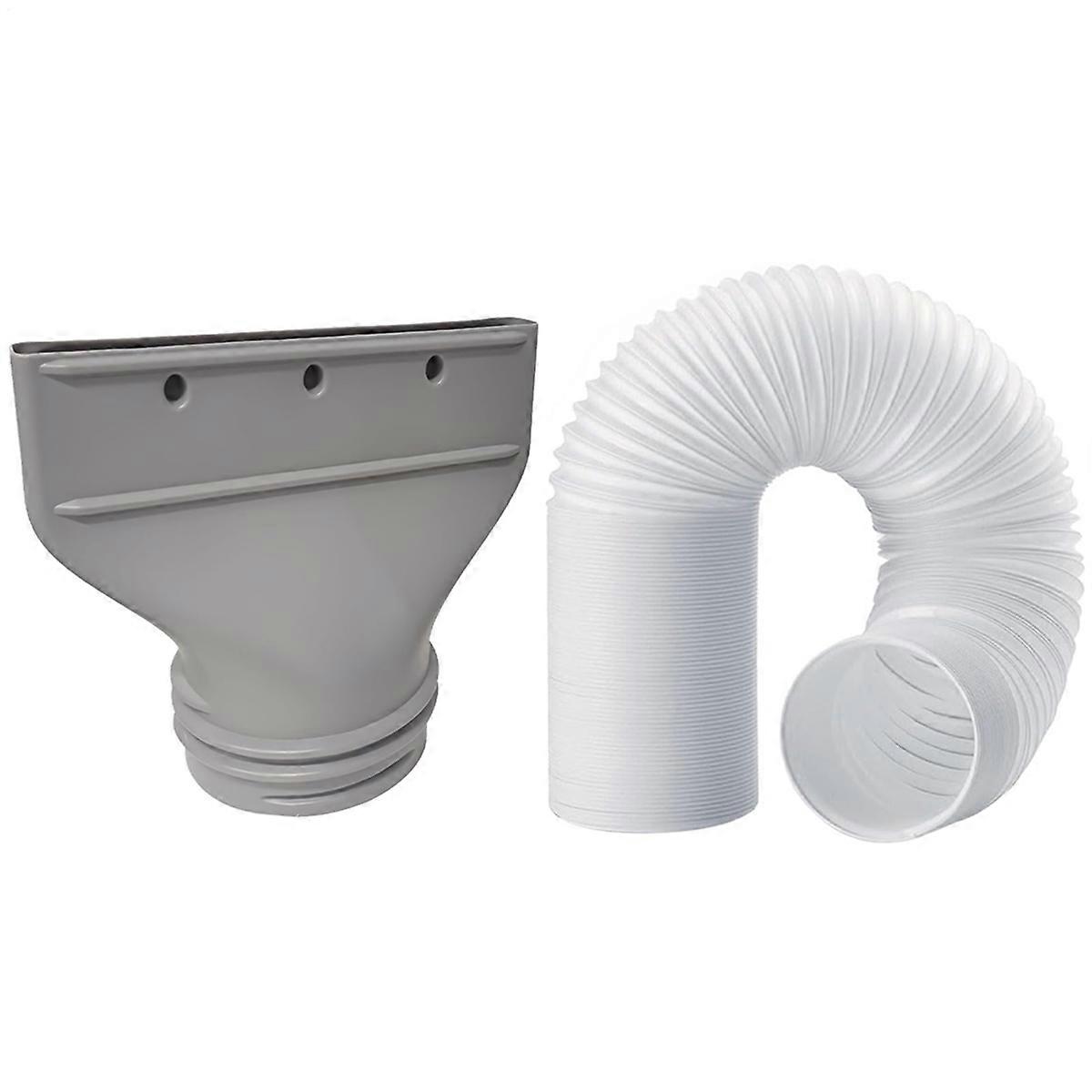 Portable Air Conditioning Exhaust Hose Coupler, Window Adapter for Mobile Air Conditioners,Suitable