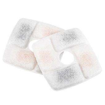 Doppelpack Aktivkohlefilter für Wasserspender für Haustiere, ideal für Katzen und Hunde