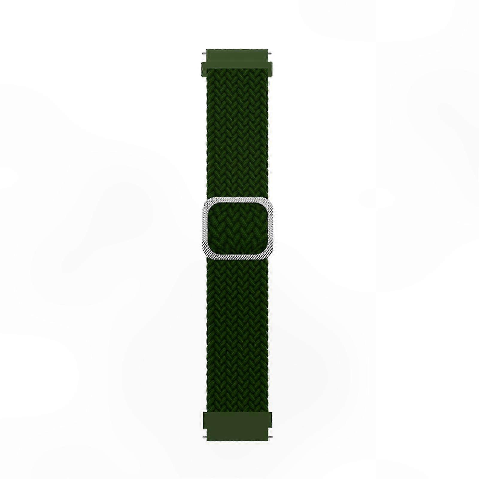 Adjustable Nylon Braided Watch Band 20mm/22mm Wrist Strap Replacement for -Compatible Models