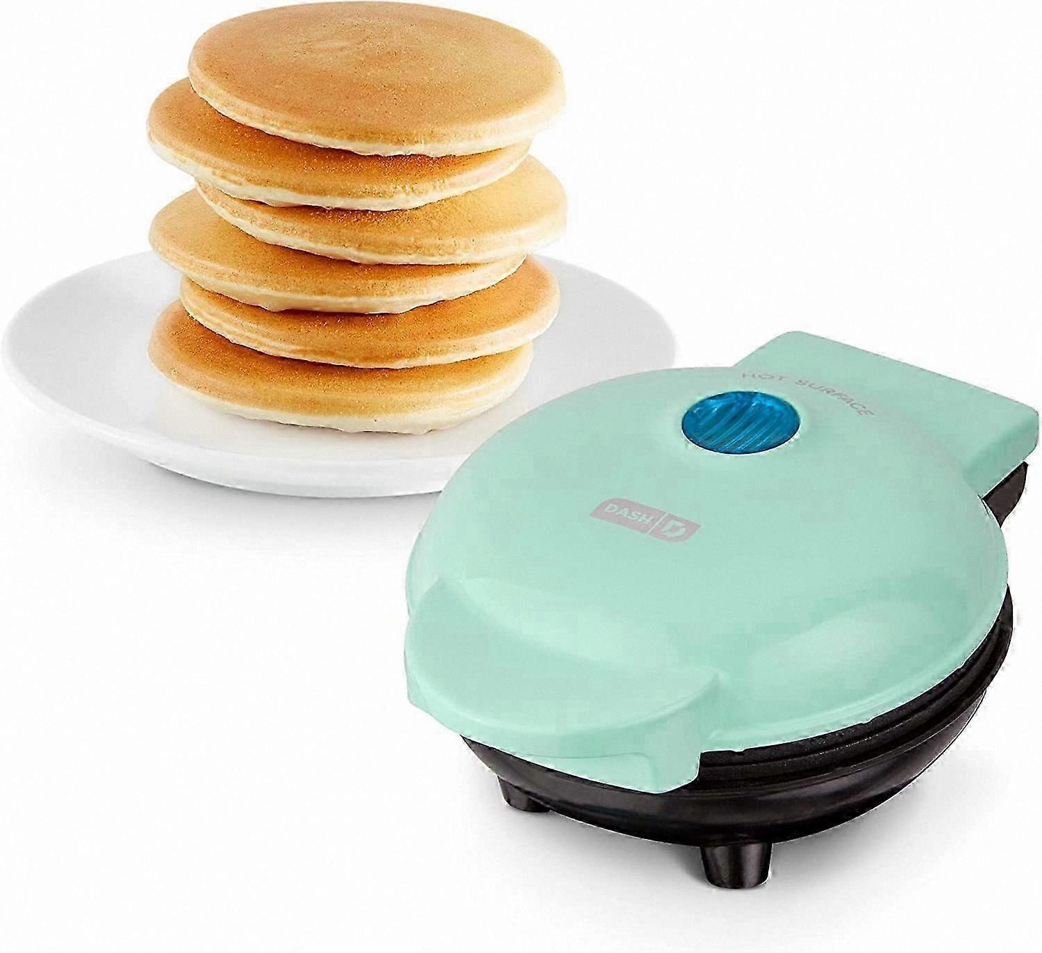 Electric Mini Griddle for Breakfast 4 Inch Round Maker