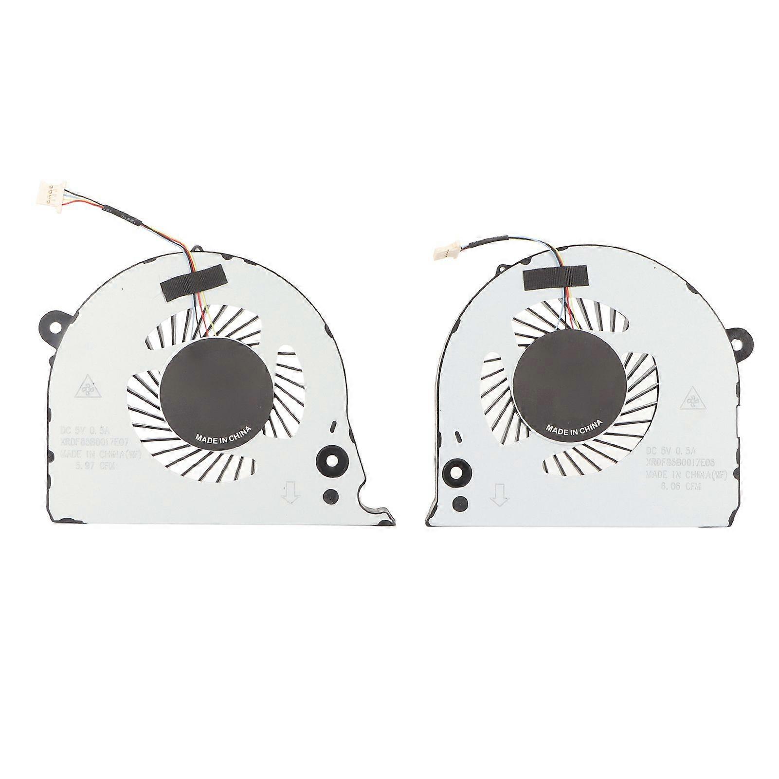 Laptop CPU and GPU Cooling Fan for Dell Inspiron 15 7577 G5 5587 G7 7588 Vostro 15 7580 P72F 4 Pin