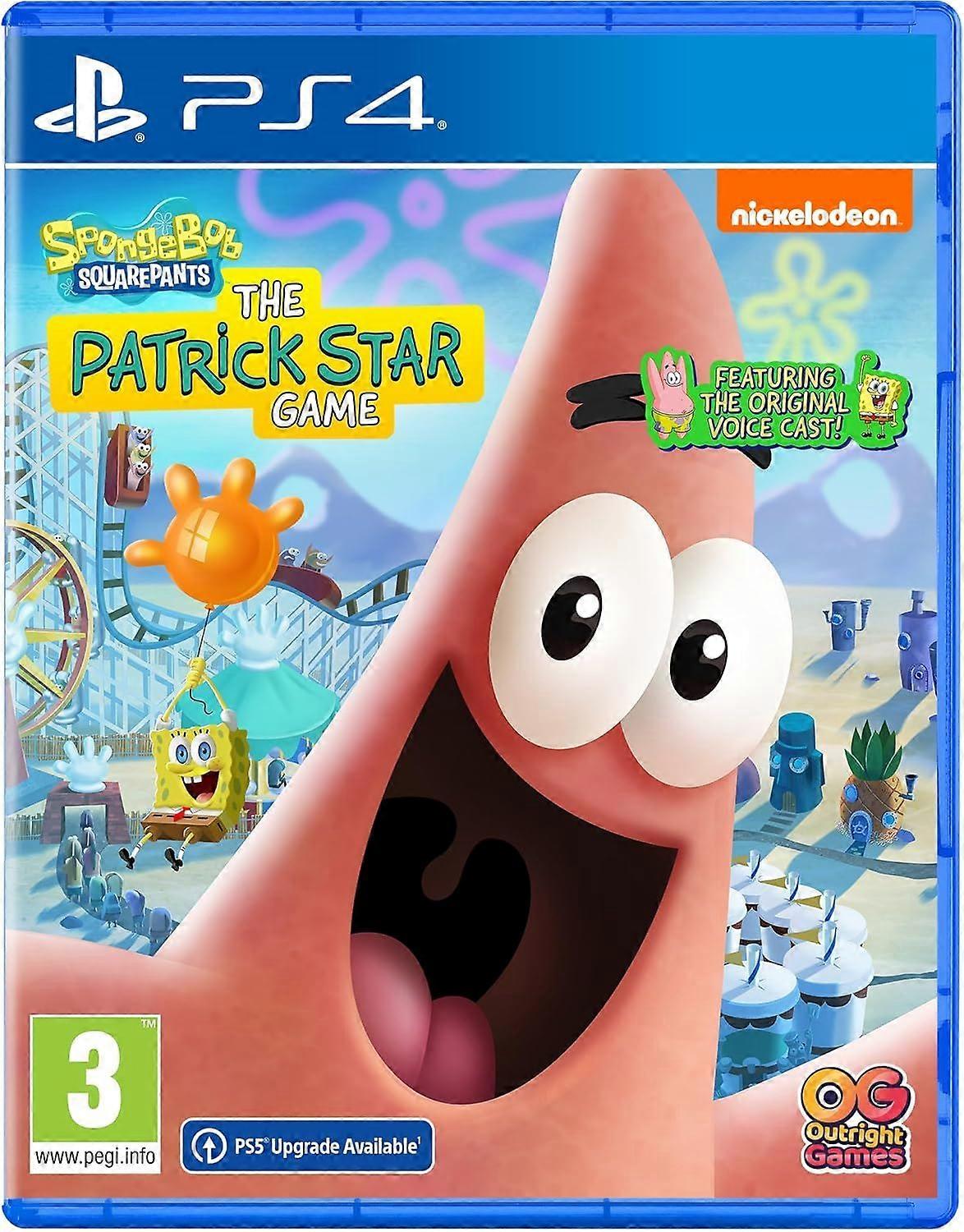SpongeBob SquarePants The Patrick Star Game PS4