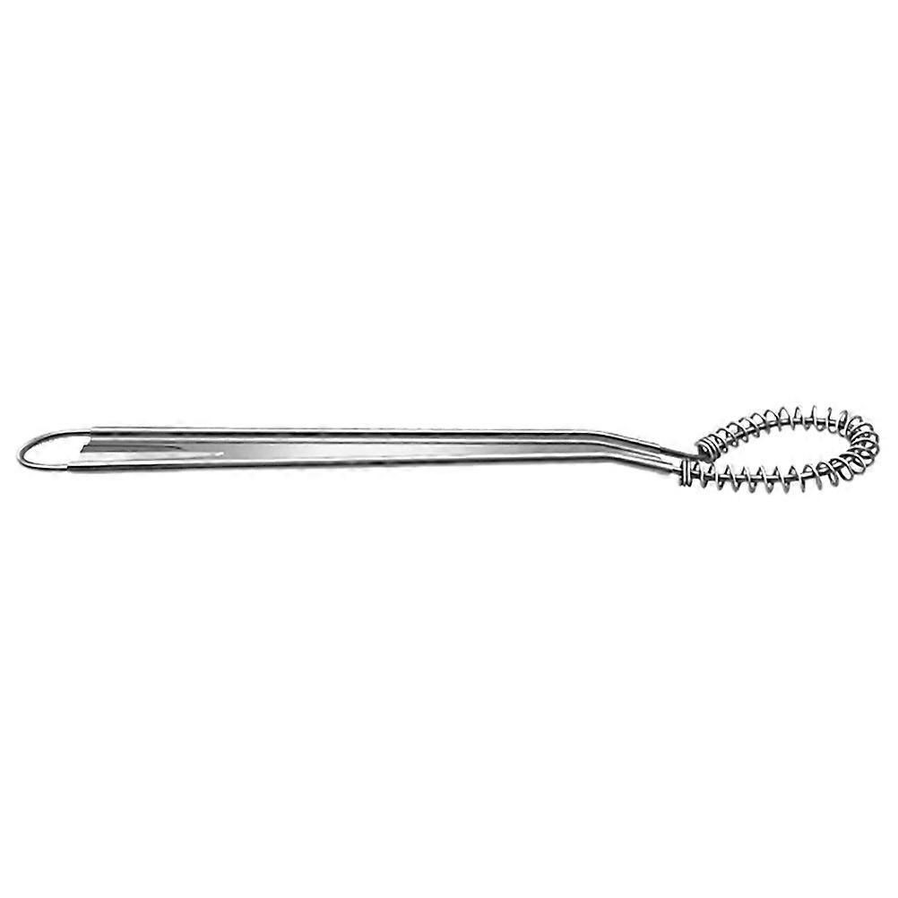 2Pcs Stainless Steel Handheld Whisk for Cooking Mini Egg Blender in Silver
