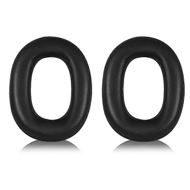 2pcs Earmuffs For B&W Px8 Black Protein Leather