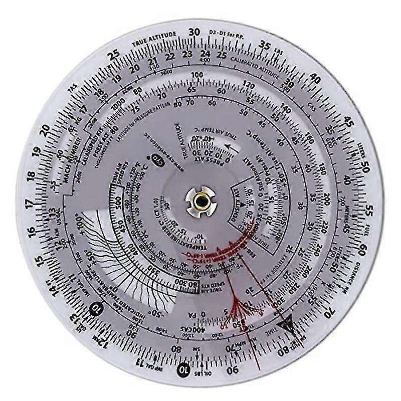 E6B-R Flight Computer Aviation Plotter Circular Slide Rule Used in Aviation Flight Training