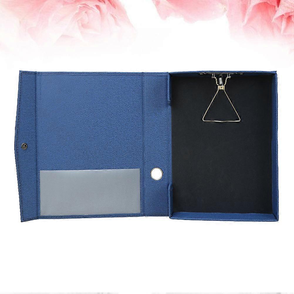 Clipboard Profile Pu Home Office Supply Daily Use Approx 32.6 X 6 X 2.3Cm File Organization 1Pack