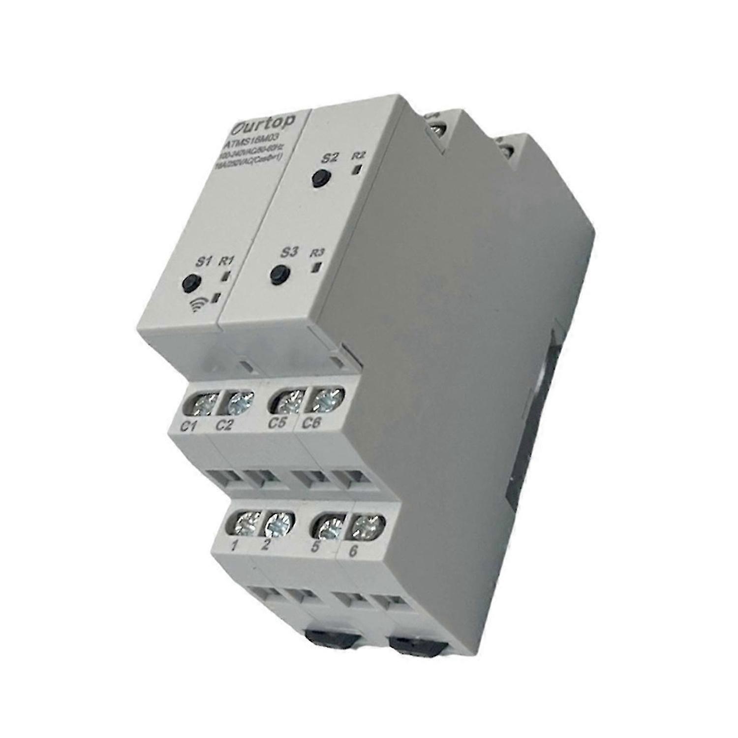 ATMS16M03 Smart WiFi Multi Channels Output WiFi Smart Electric Time Switch WiFi Metering