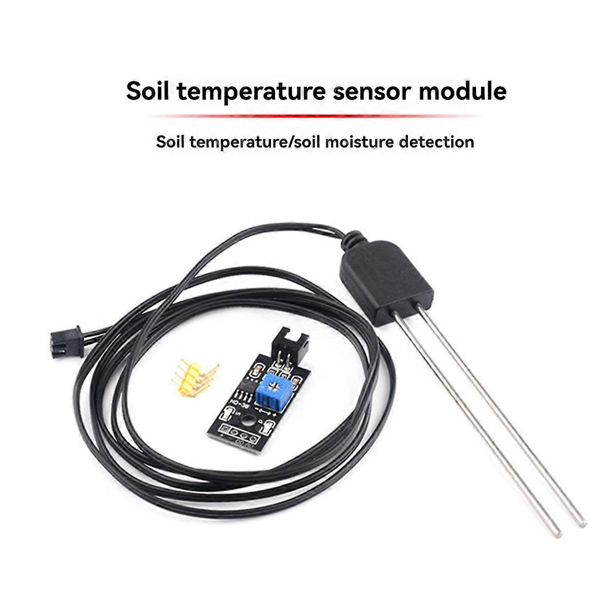 1. Probe Soil Moisture Sensor and Soil Detector Module Test Soil Humidity Test Resistance Probe for 