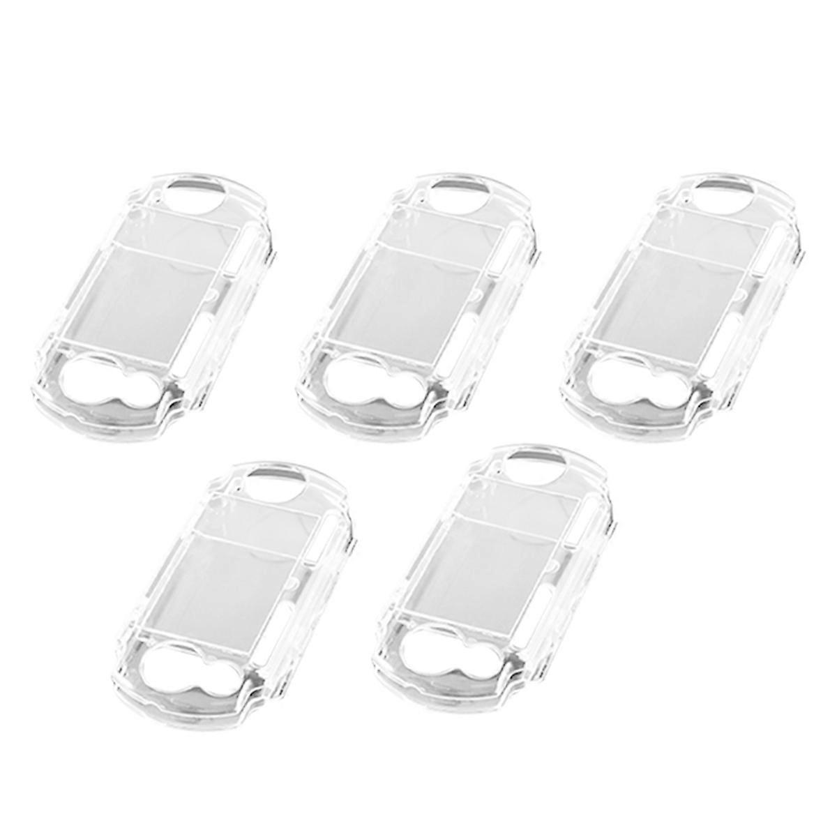 For PSP2000 PSP3000 Crystal Clear Hard Case Transparent Protective Shell Universal Hard Case Housing for Game Console