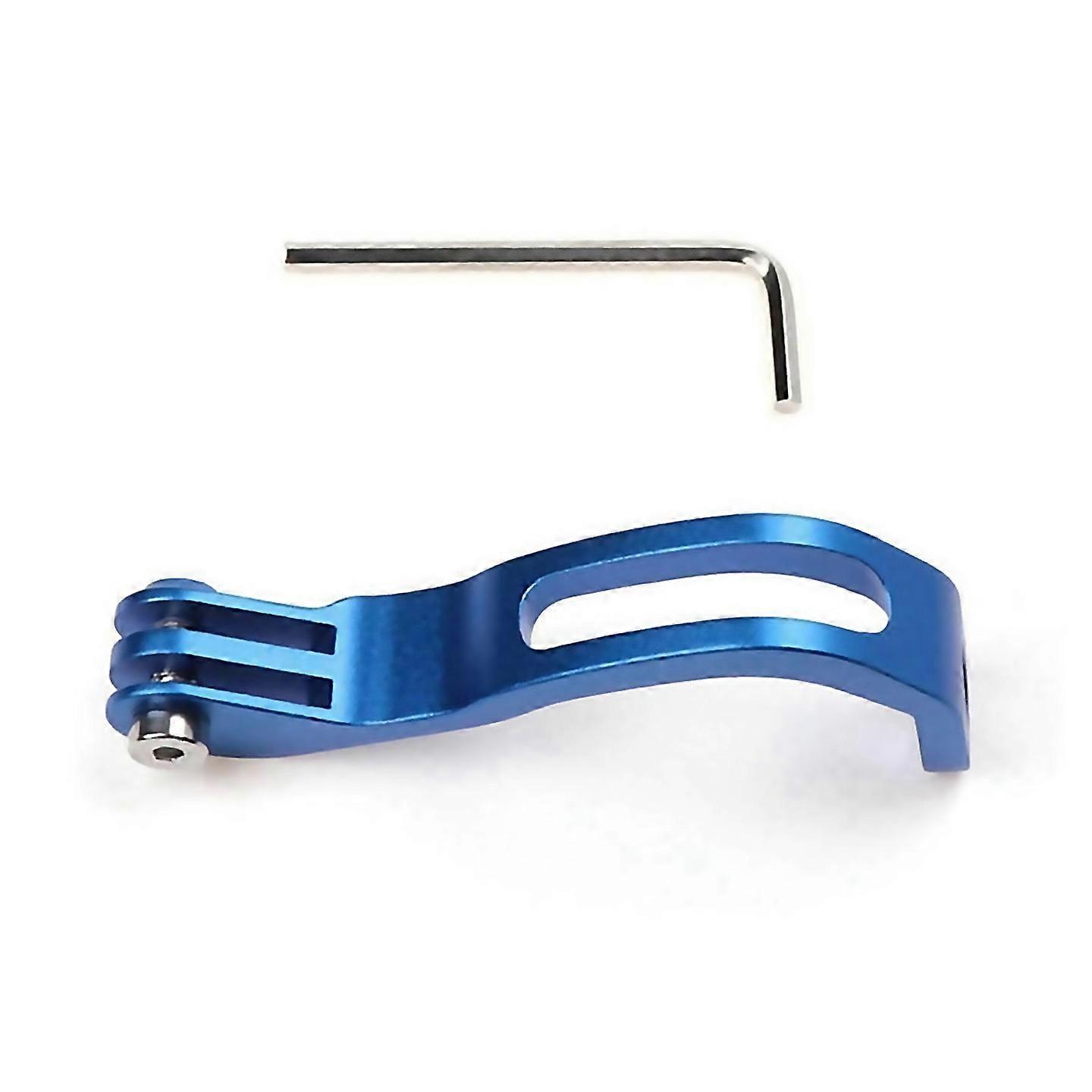 For Upwarping Folding Bicycle Front Fork Lamp Bracket Fittings Blue
