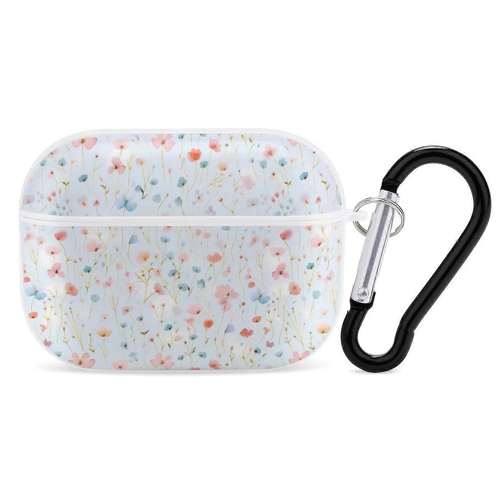 Floral Case for Airpods Pro, Wireless Charging Support, Compatible with Airpods Pro Case for Women & Generation Case