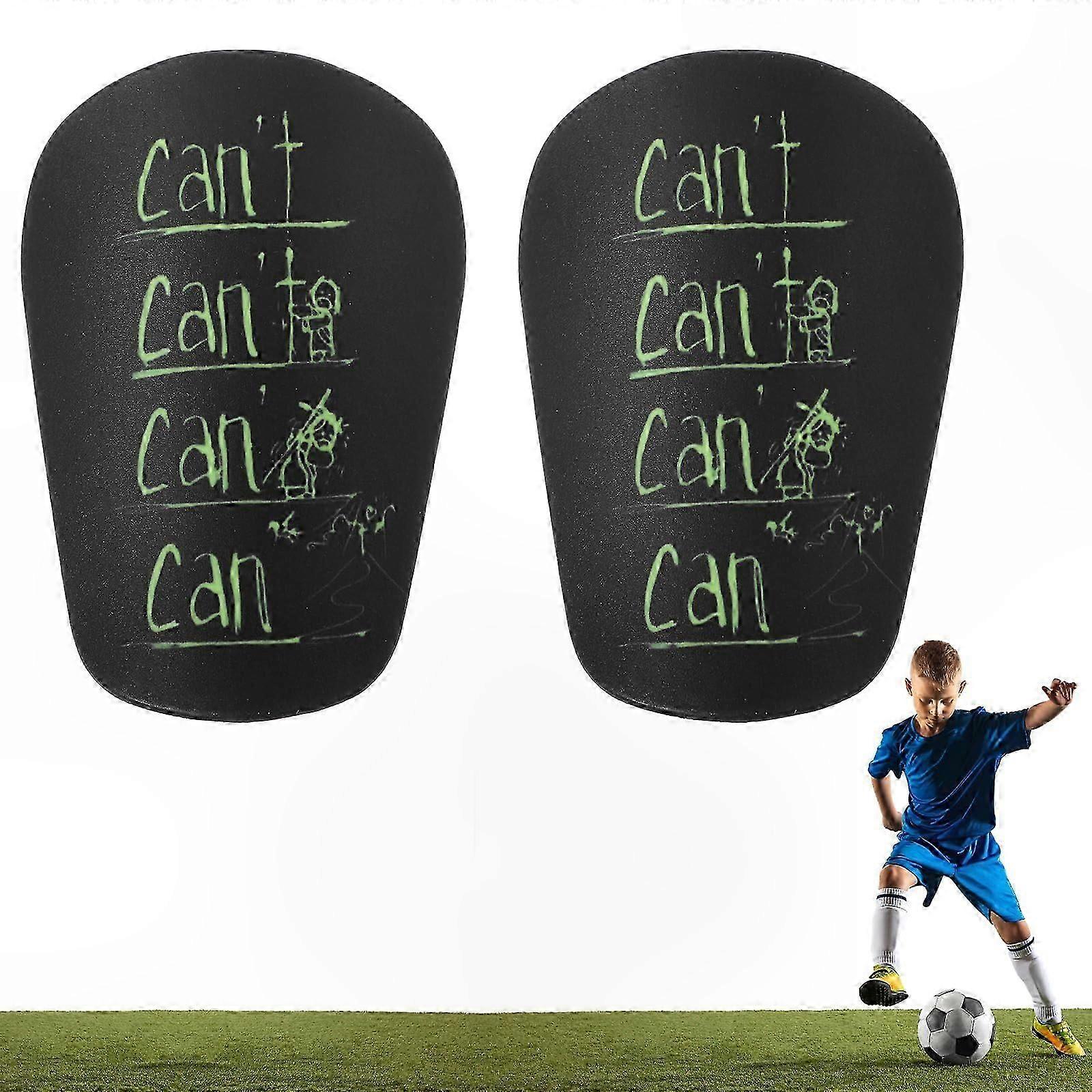Protective Mini Soccer Shin Guards for Kids and Adults - Lightweight and Comfortable Fit