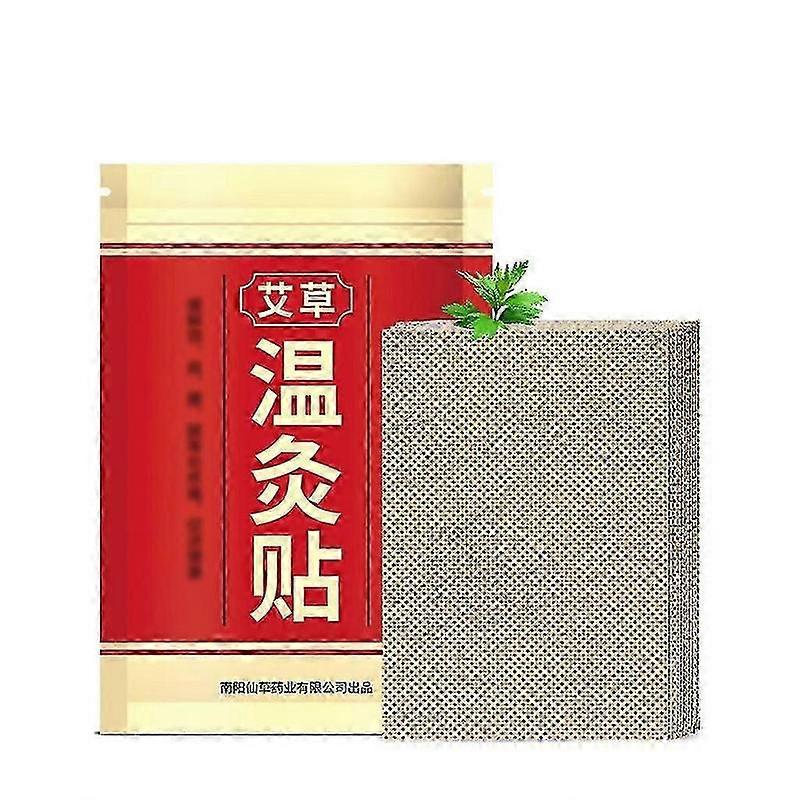 20pcs/bag natuurlijke Moxa Moxibustion hitte pijnverlichting patches gips lijm Sti