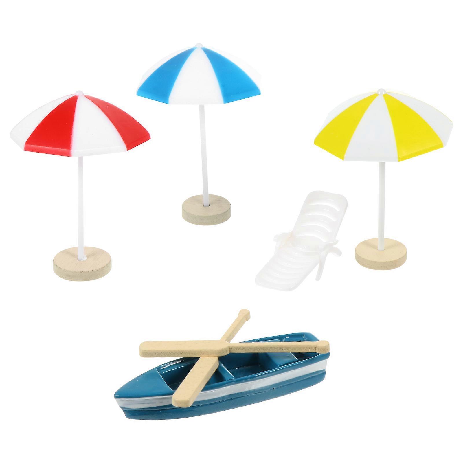 Resin Miniatures Ocean Scene Craft Decoration with 14Pcs Assorted Colors