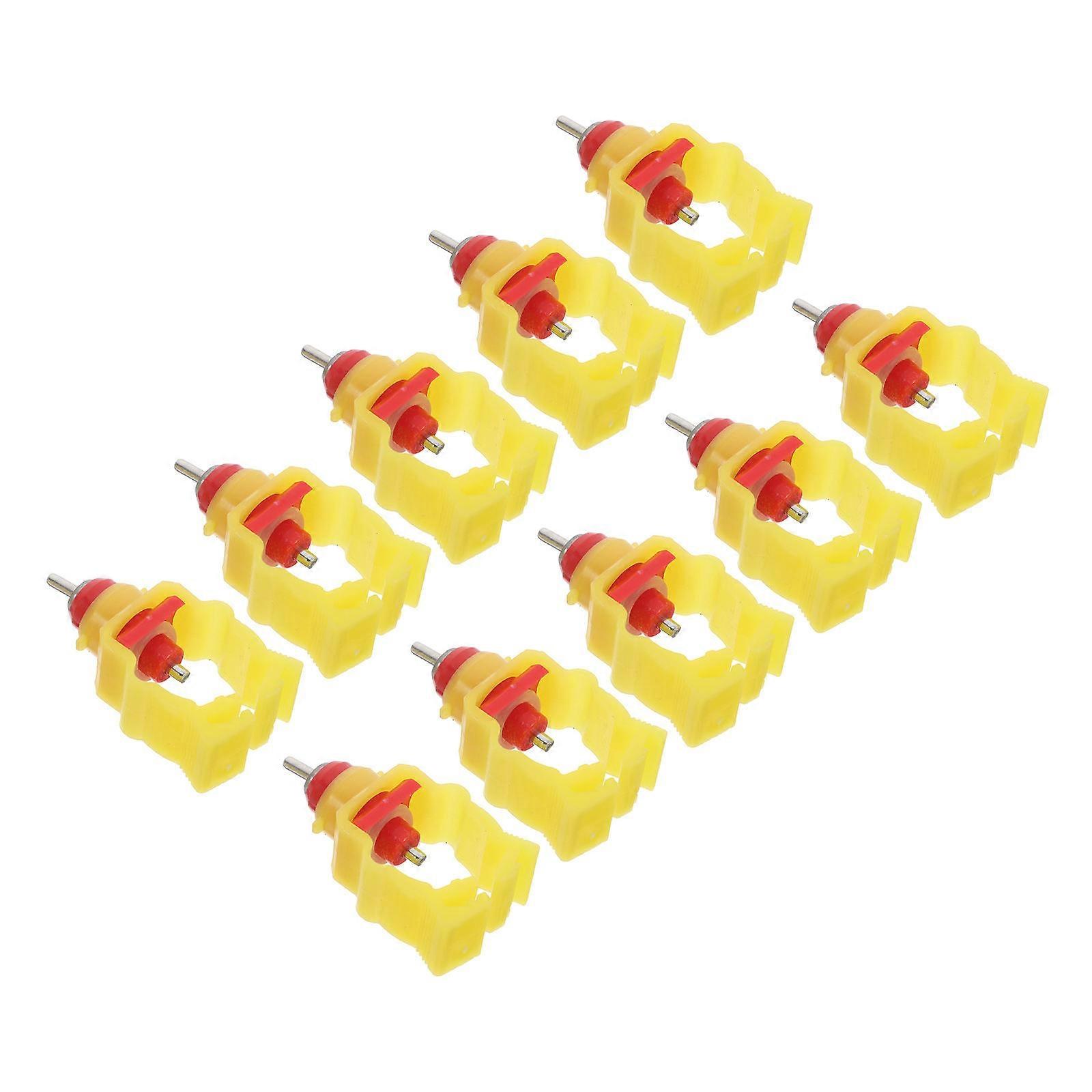 Chicken Waterer Automatic Poultry Water Drinkers 20Pcs for Farm Use