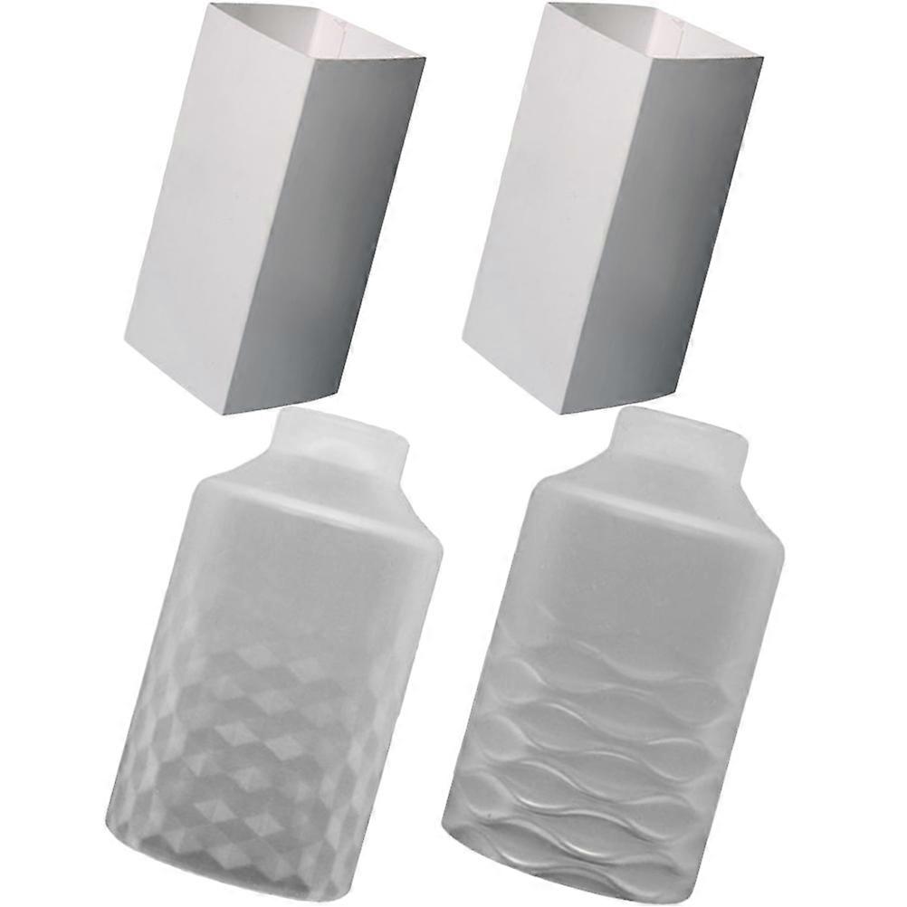 Silicone Candle Molds For DIY Projects Aromatherapy Candle Molds 10.5X5.5CM Multi-Purpose Flexible 6 Sets