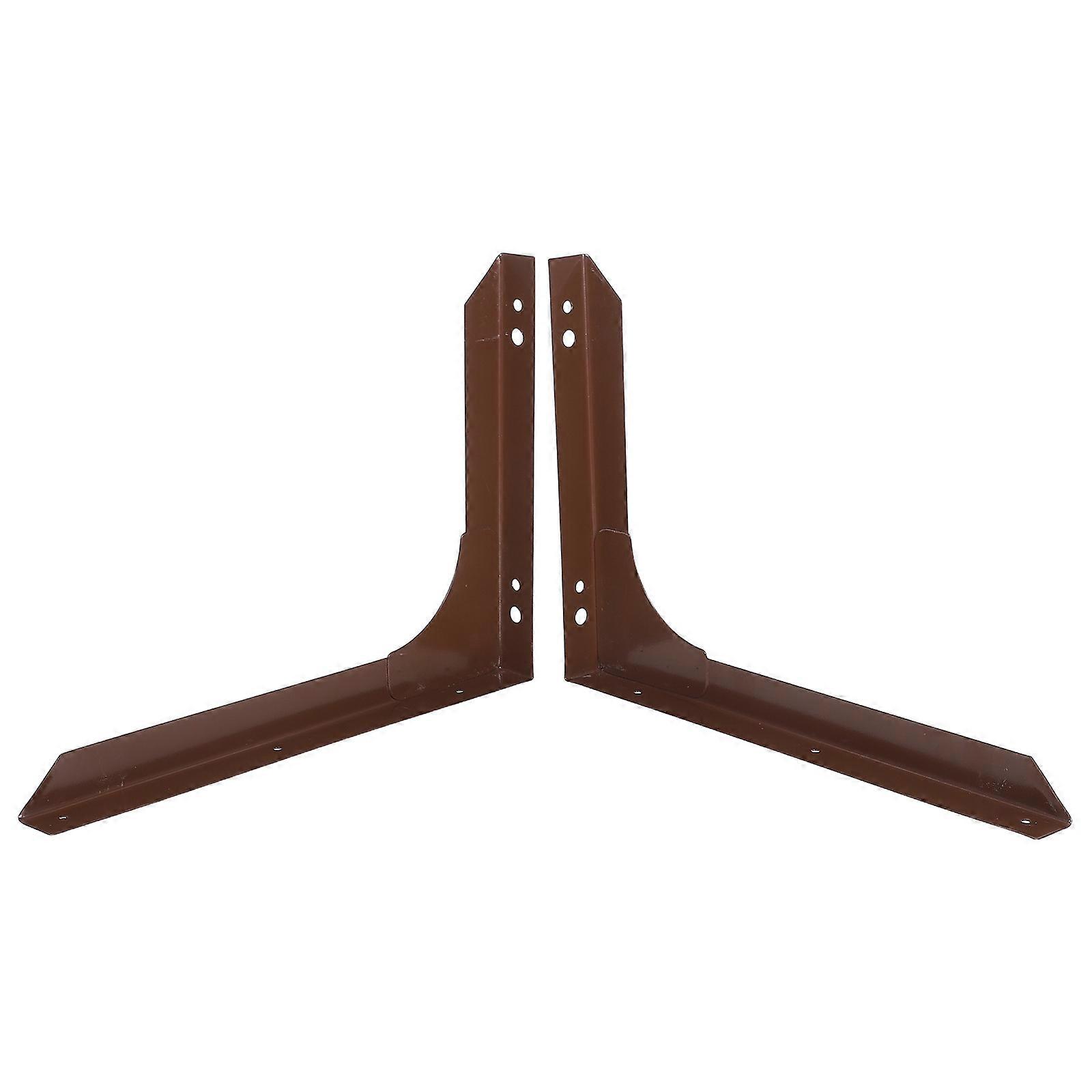 Decorative Shelf Bracket 5 Pairs Iron Supports Vintage Style Wall Mounting 30X22.5X2.5CM for Home Decor
