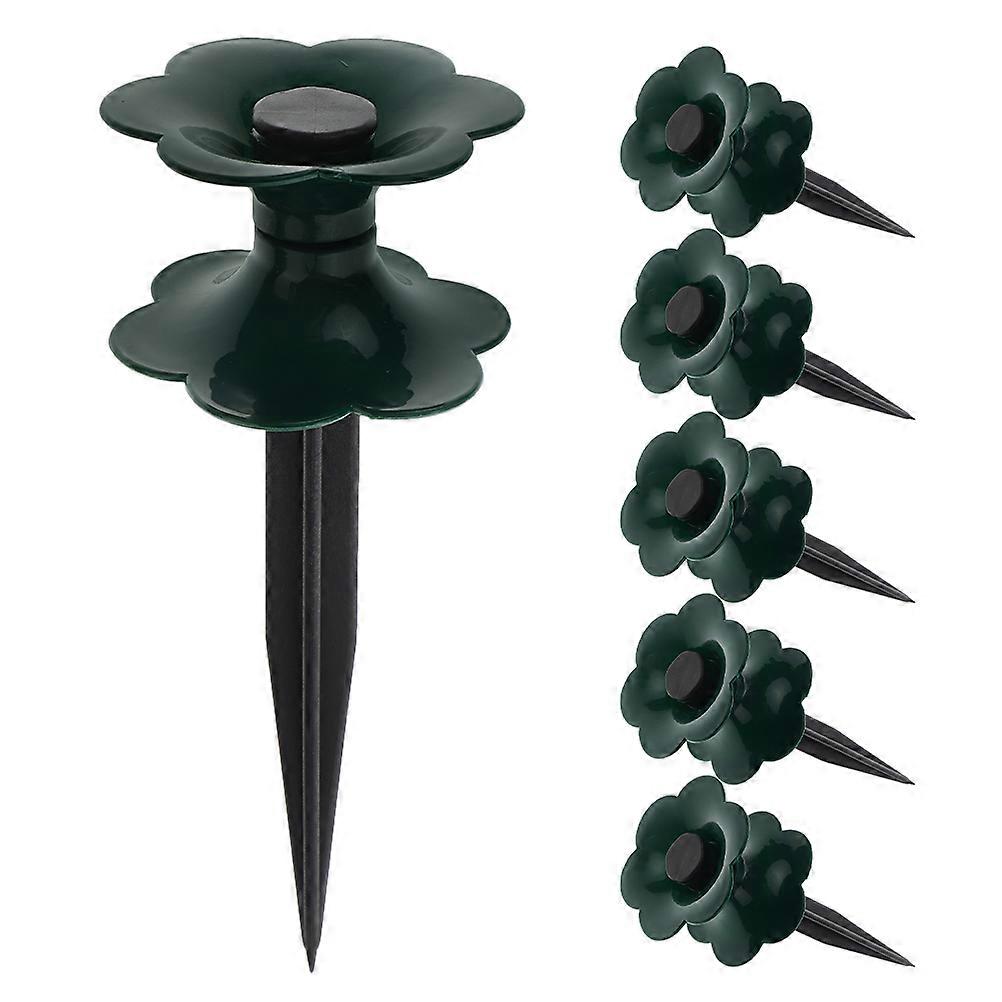Garden Hose Guide Spike for Water Hose Maintenance with 24Pcs Stakes