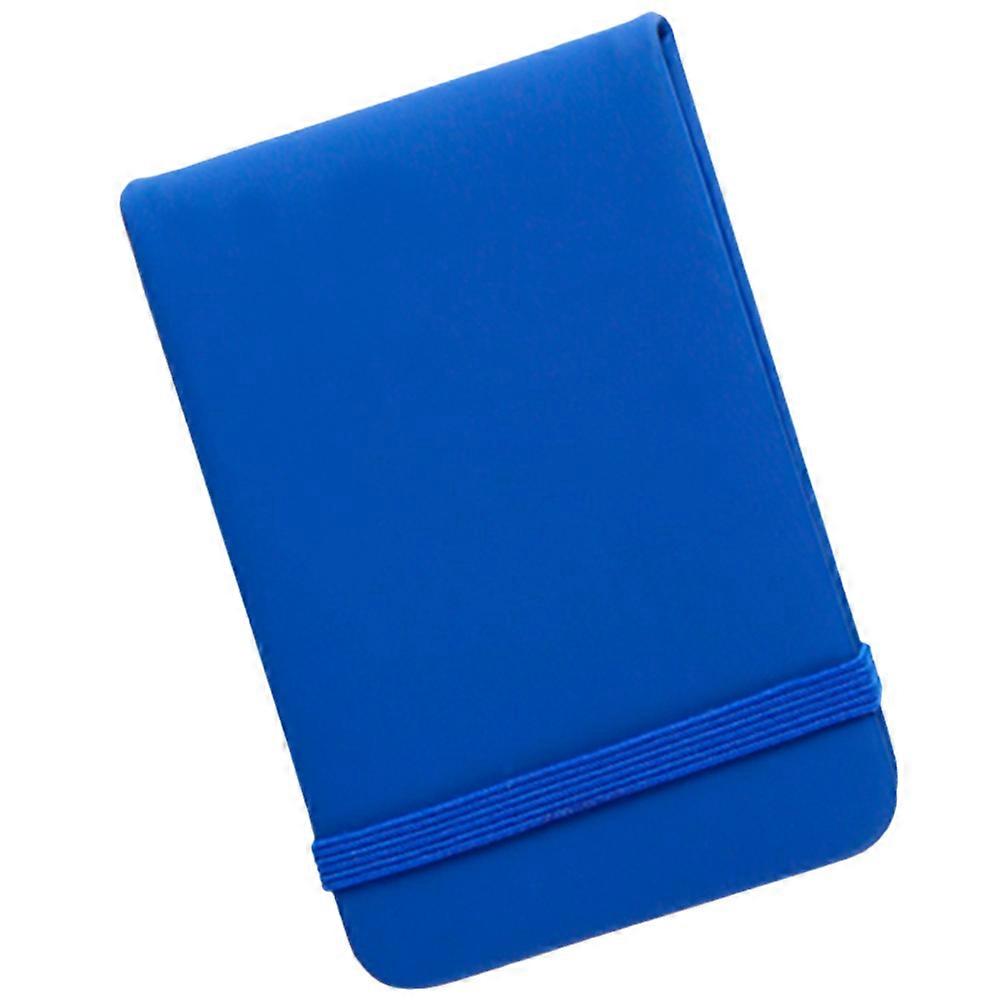 Small Pocket Notebook for Recording 5Pcs Blue Paper Notepad