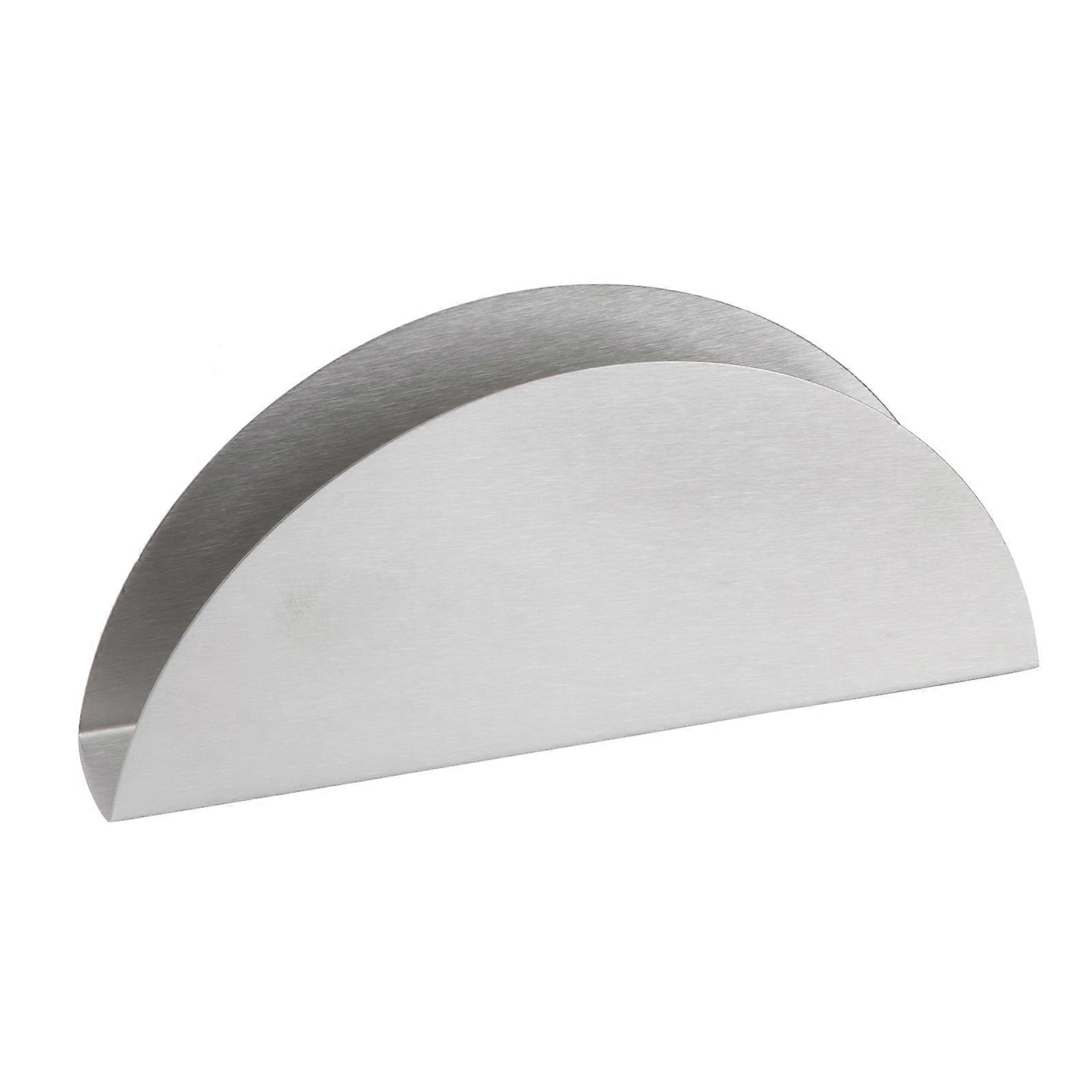 Tissue Box Silver Stainless Steel Holder for Holding Tissue 2Pcs