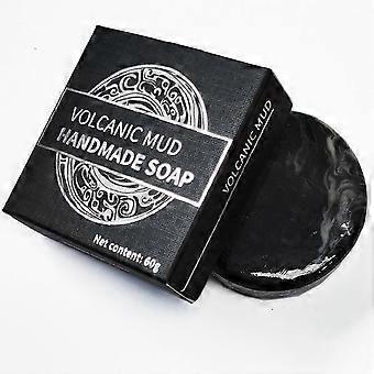 Volcanic Mud Face Soap, Natural Volcanic Mud Soap, for Cleaning, Exfoliating, Detoxifying Face & Body